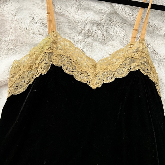 ✨Black Velvet Slip Dress✨ - Picture 2 of 5
